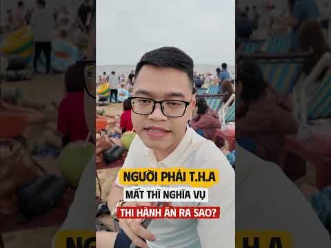 người phải t.h.a mất thì nghĩa vụ t.h.a ra sao theo đúng quy định? | Luật sư Quân