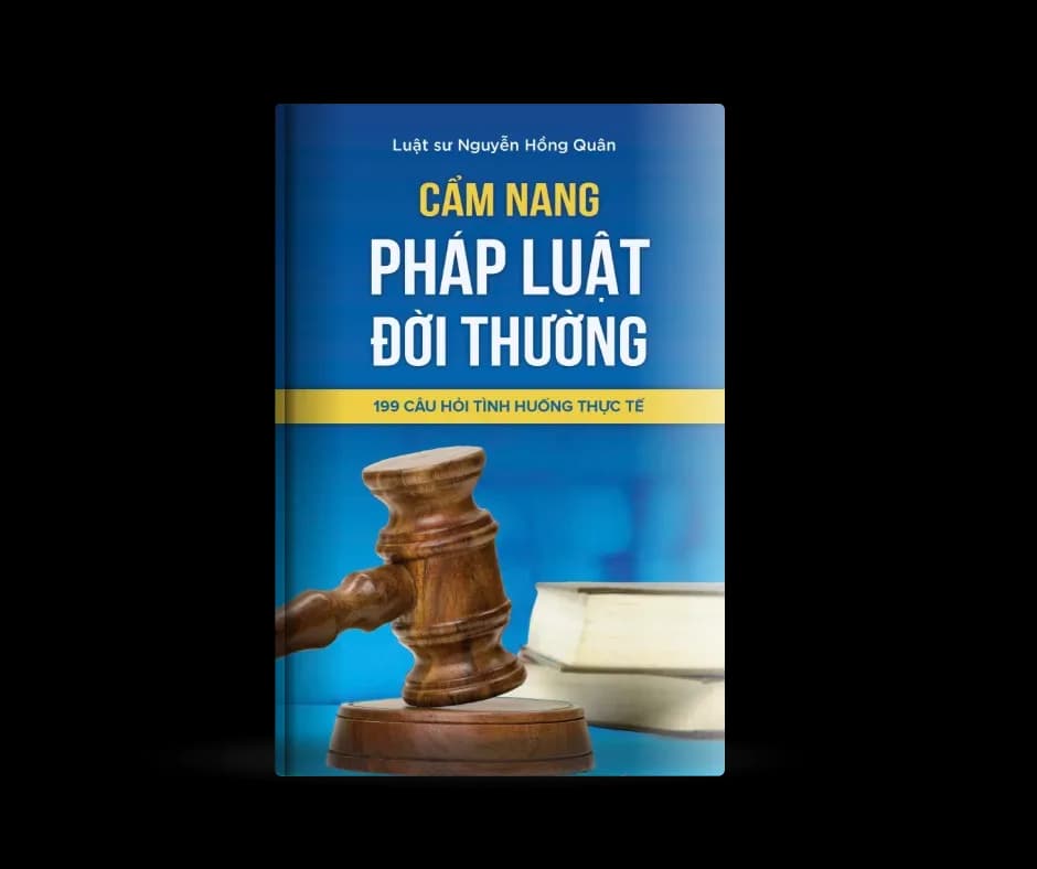 Bìa sách Cẩm nang Pháp luật Đời thường